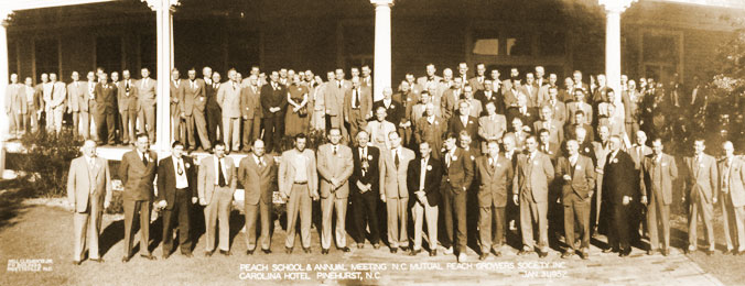 Peach School and Annual Meeting, NC Mutual Peach Growers Society, Inc. Carolina Hotel, Pinehurst, NC